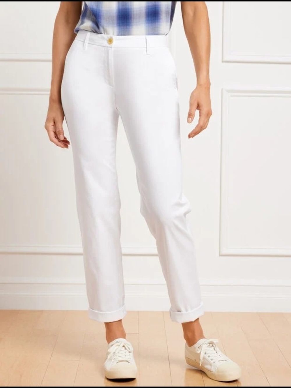 Talbots Cuffed Weekend Chino Pants